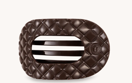 Large Flat Round Teleties Hair Clips