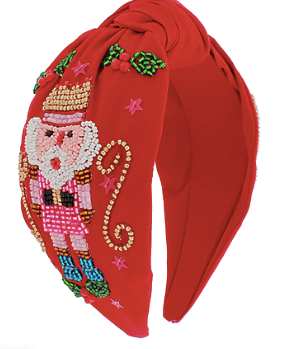 Crackin' Cute Nutcracker Beaded Headbands