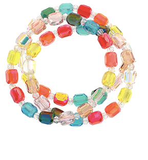 Gloss & Gem Beaded Bracelet Set