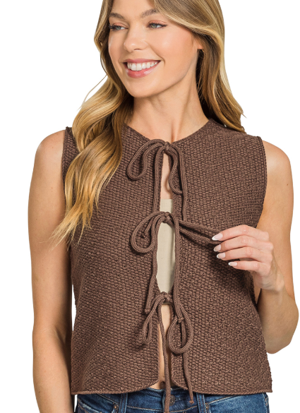 Sweet Ties Sweater Vest