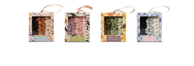 Crush Take Care Satin Scrunchies