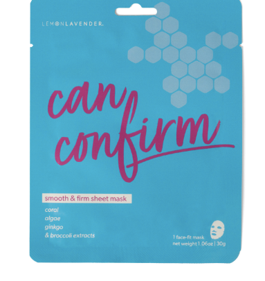 Lemon Lavender Sheet Face Mask