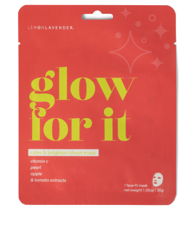 Lemon Lavender Sheet Face Mask