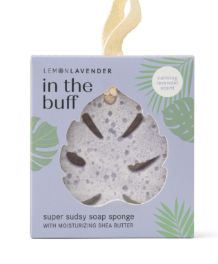 Lemon Lavender In The Buff Super Sudsy Soap Sponge