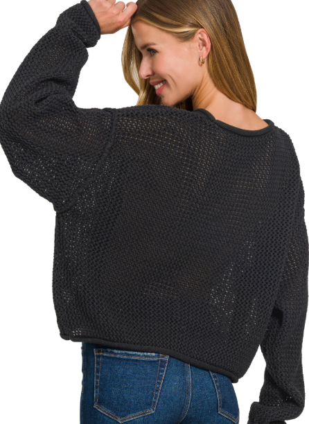 The Lila Rose Knit Textured Sweater