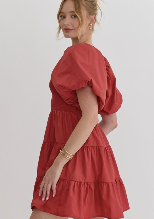 Cider Moments Mini Dress