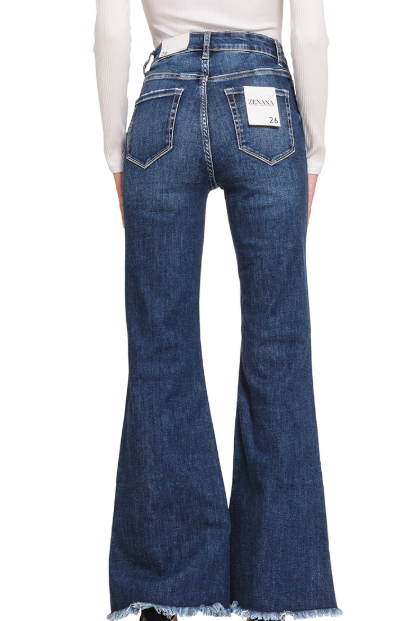 Retro Muse Bell Bottoms in Dark Wash