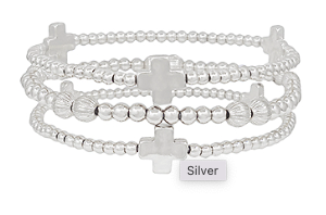 The Daily Cross Bracelet Stack - Shoppe3130