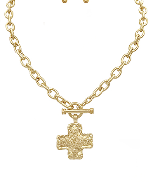 The Bold Believer Cross Necklace - Shoppe3130