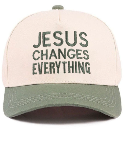 Jesus Changes Everything Trucker Hat - Shoppe3130