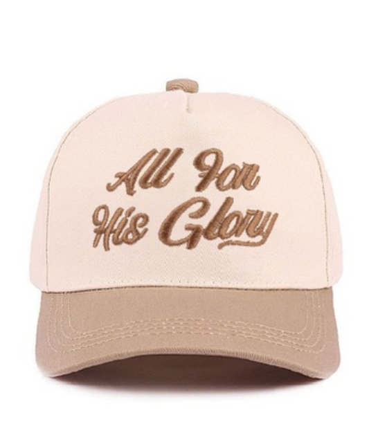 All For His Glory Trucker Hat - Shoppe3130