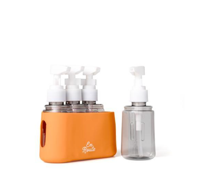 En Route Bon Voyage 4 Piece Travel Bottles - Shoppe3130