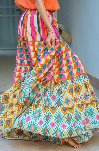 Dancing Through Your Dreams Lightweight Maxi Skirt - Shoppe3130