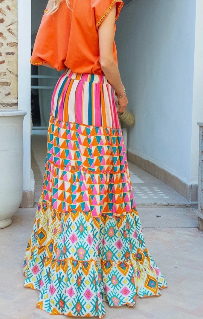 Dancing Through Your Dreams Lightweight Maxi Skirt - Shoppe3130