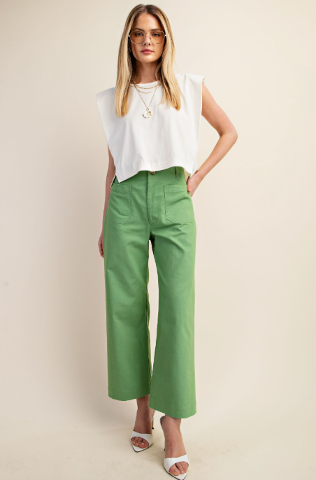 Cropped Ankle Pants - Shoppe3130