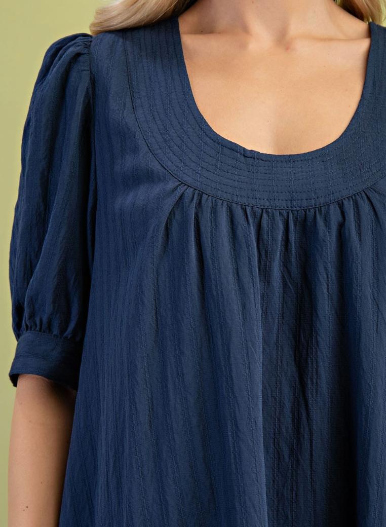 Carried Away Again Navy Mini Dress - Shoppe3130