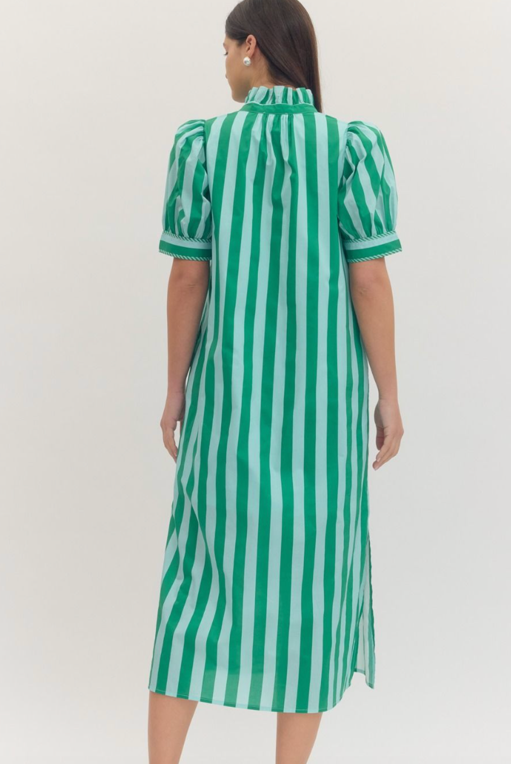 Walking In All Together Striped Dress - Shoppe3130