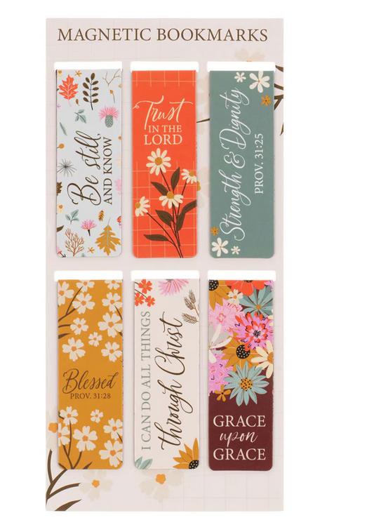 Rooted in Grace Magnetic Bookmark Set