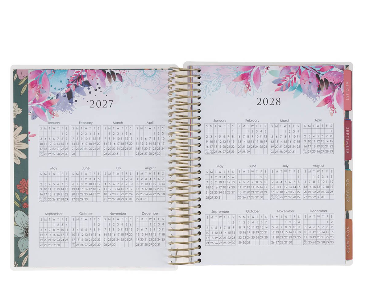 2027 Be Still and Know 18-Month Planner with Elastic Closure - Psalm 46:10