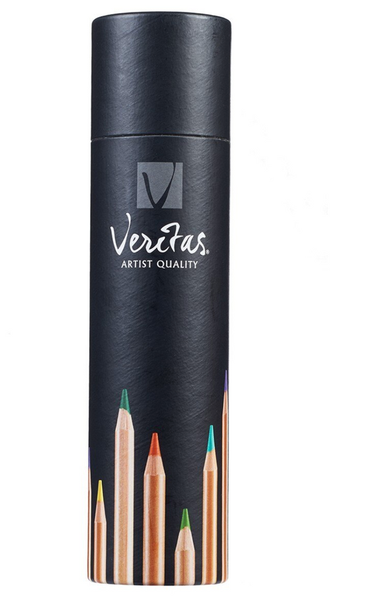 Veritas Coloring Pencils in Cylinder - Set of 24