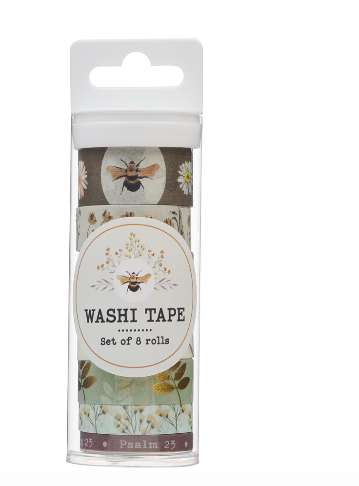 Psalm 23 Floral Washi Tape Set