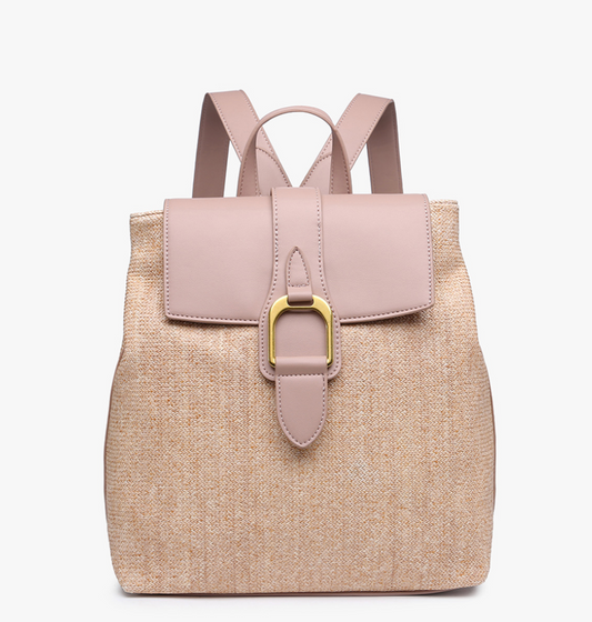 Avani Large Buckle Flapover Backpack