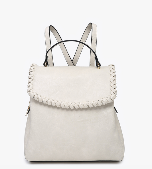 Blossom Whipstitch Trim Backpack