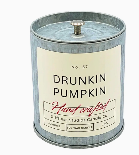 Drunkin Pumpkin Handcrafted Soy Candle