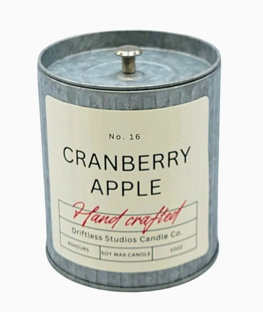 Cranberry Apple Fall Handcrafted Soy Candle