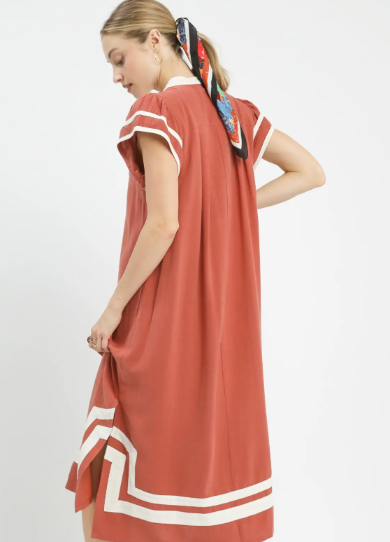 Mad About You Clay Midi Dress