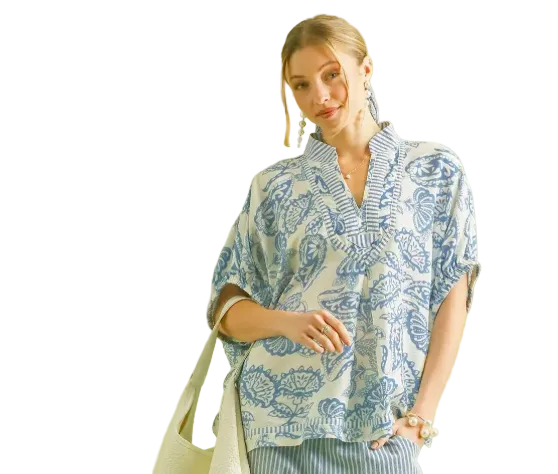 Botanical Dreams Tunic Top