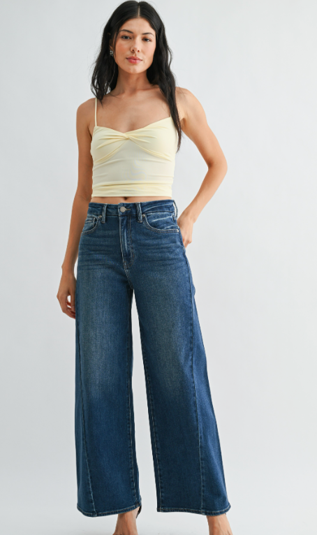Just Black Denim Over the Boot Hi Rise Denim Jeans