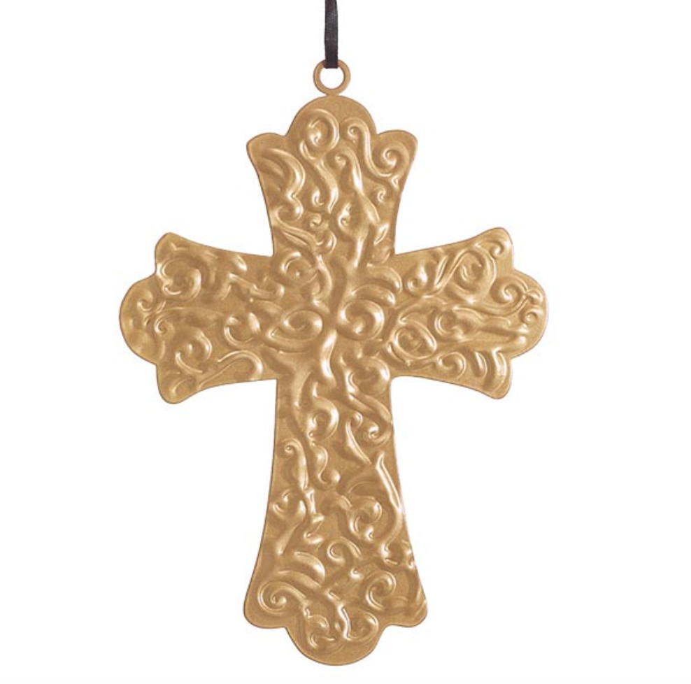 Ornament Embossed Cross
