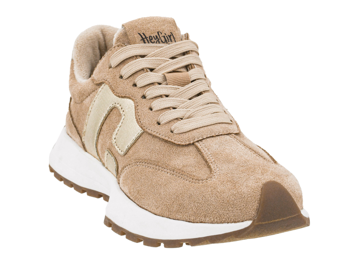 Corkys No Prob Sneakers in Camel Faux Suede - Shoppe3130