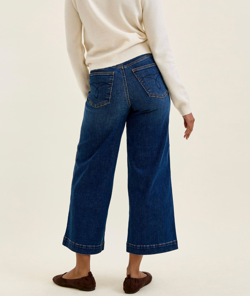Claudia Ankle Judy Blue Jeans Dark Wash