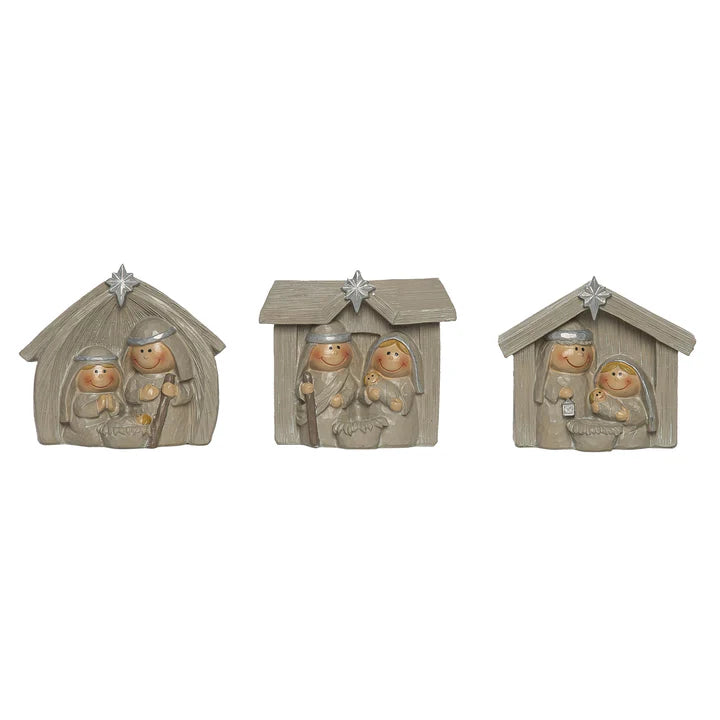 Resin Youthful Nativity Figurine