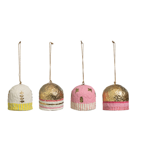 2-1/2"H Handmade Paper Mache Ornament