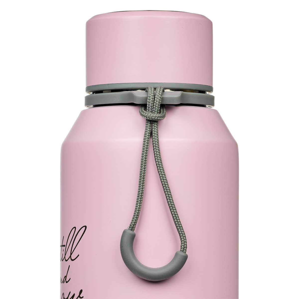 Be Still Pink Stainless Steel Water Bottle