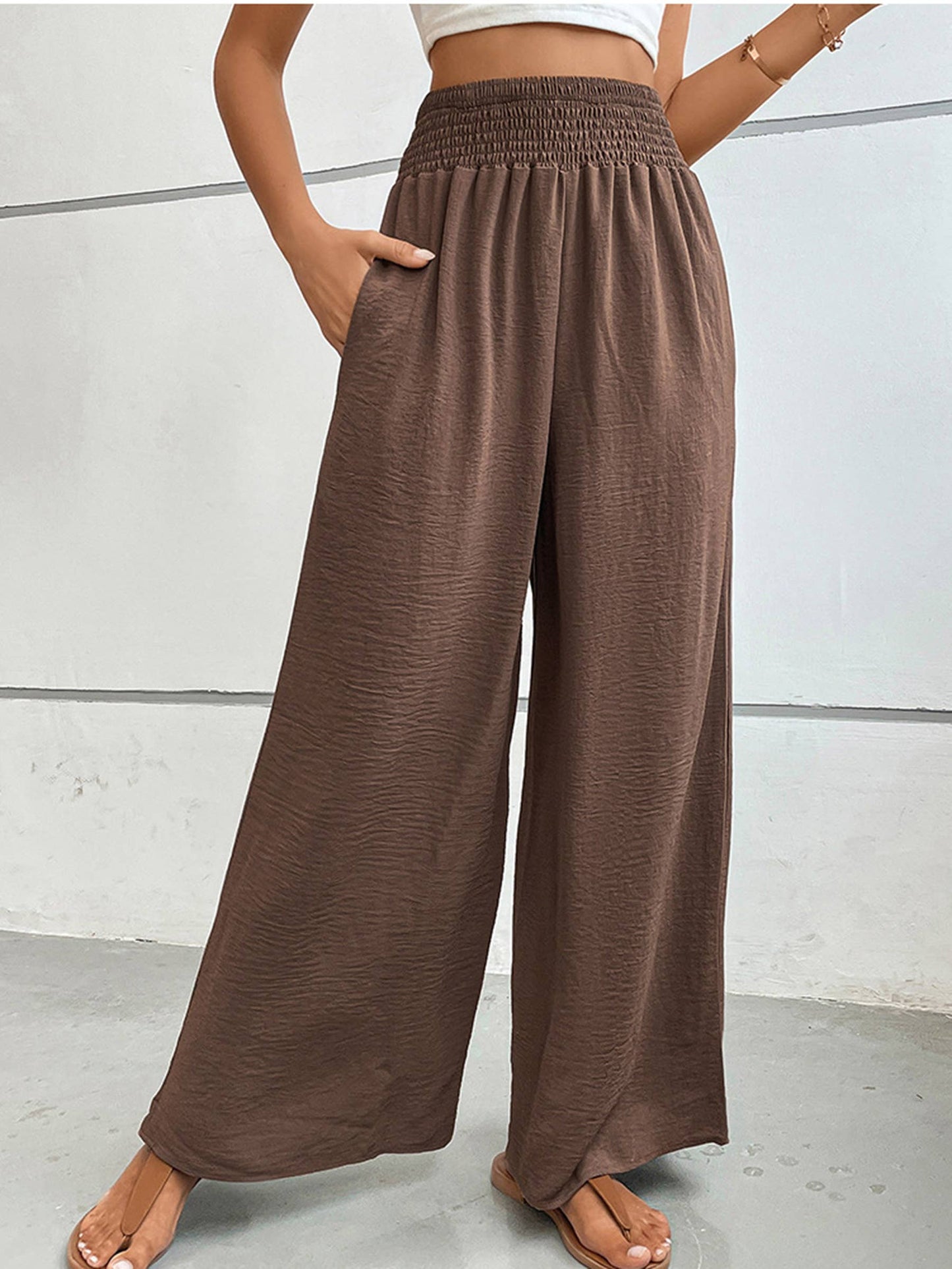 Sadie Casual Linen Pants