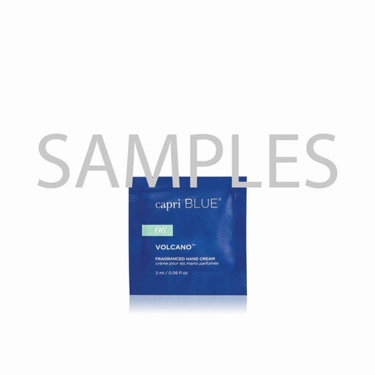 VOLCANO HAND CREAM SAMPLES, 0.06 OZ