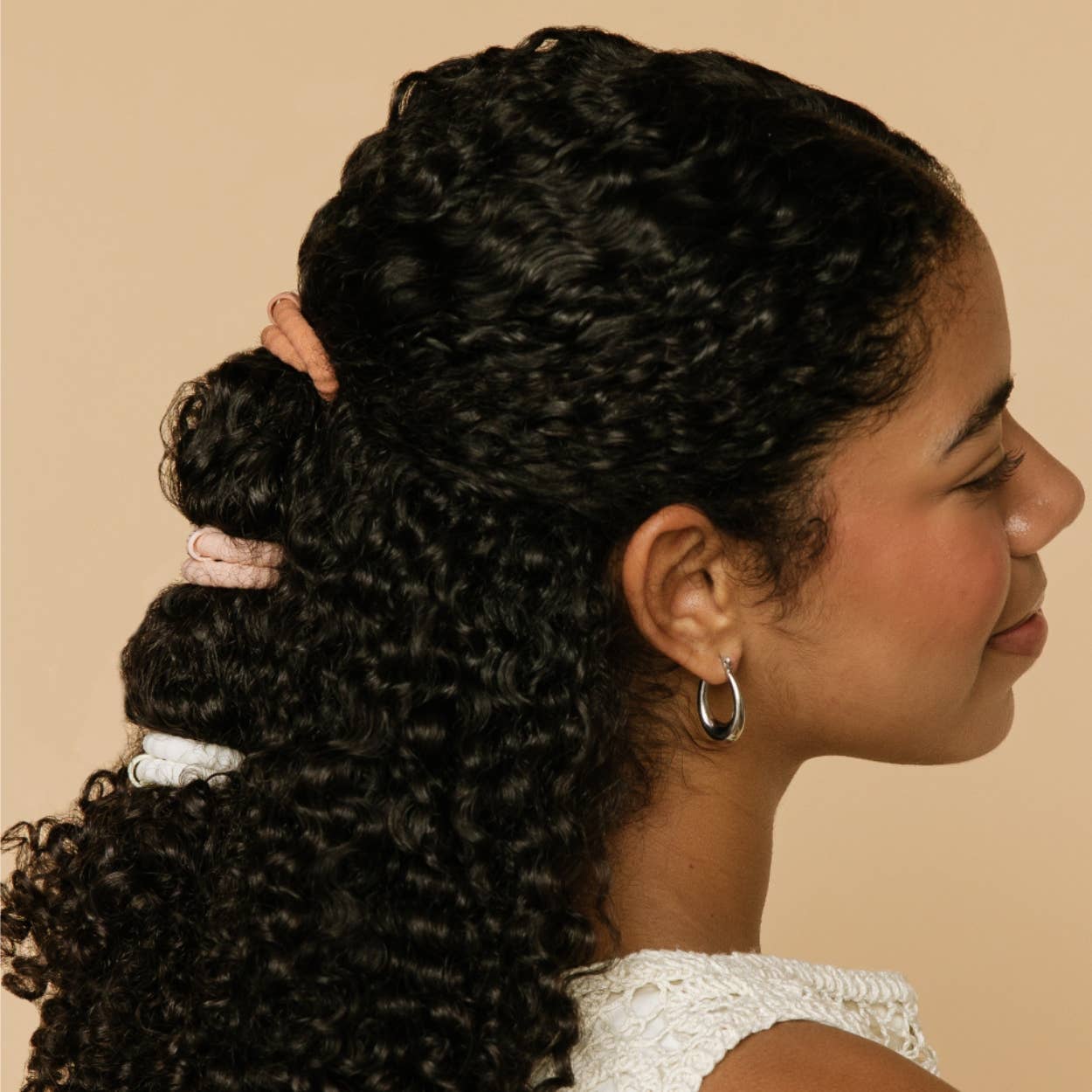 TELETIES - Nylon Hair Ties | Small | For the Love of Nudes - Shoppe3130