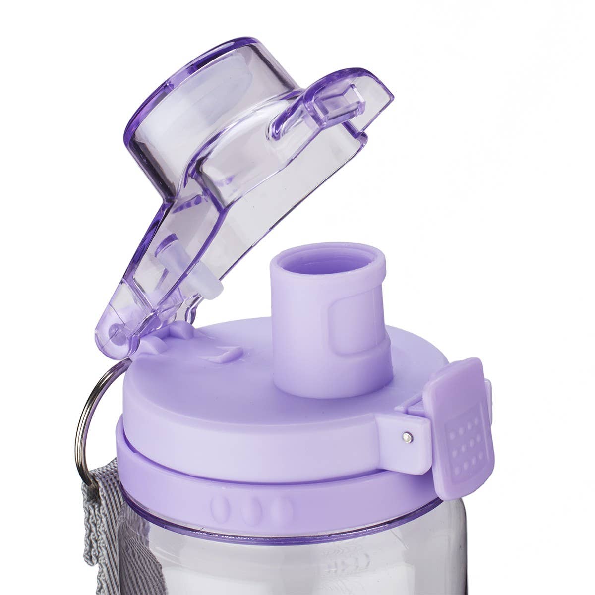 Trust in the Lord Purple BPA-Free Plastic Water Bottle