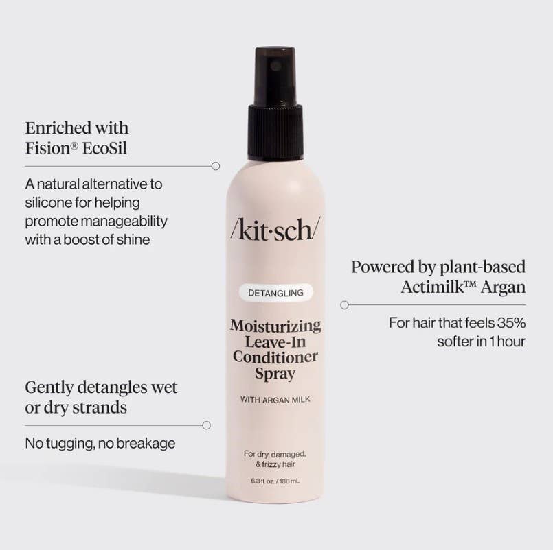 KITSCH - Moisturizing Argan Milk Leave-In Conditioner - Shoppe3130