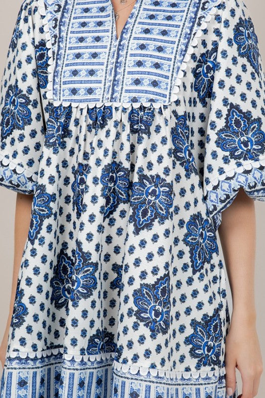 Southern Blue Belle Dress