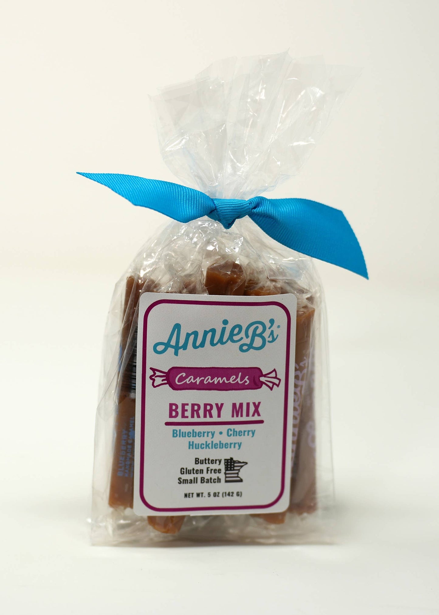Annie B's - 10pc. Caramel Gift Bag - Set of 5: Sea Salt