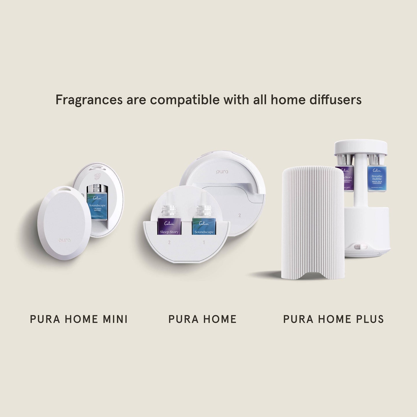 Pura - Calm x Breathe Bubble - Pura Smart Scent Refill