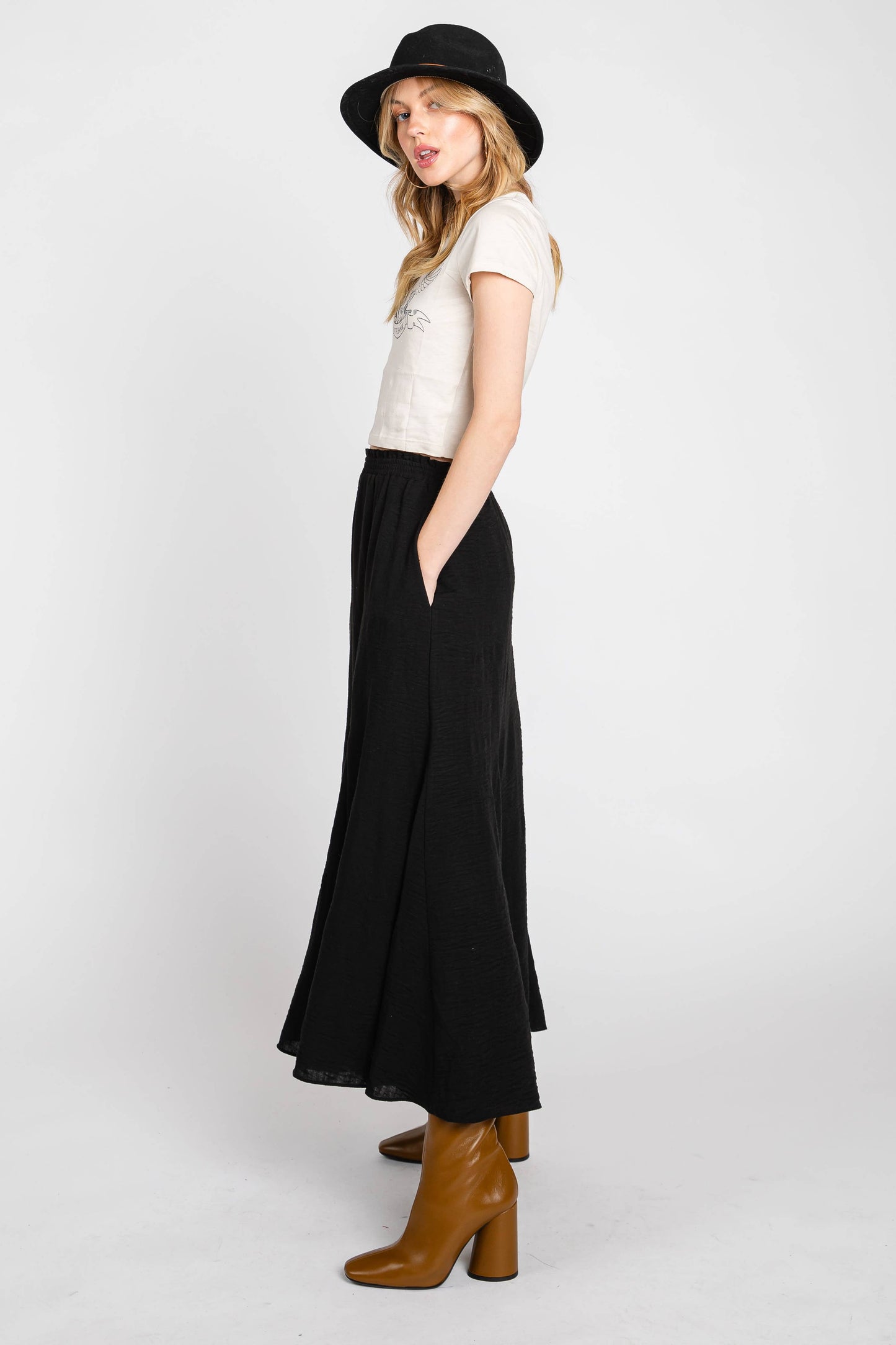 Gracie Flare Long Skirt