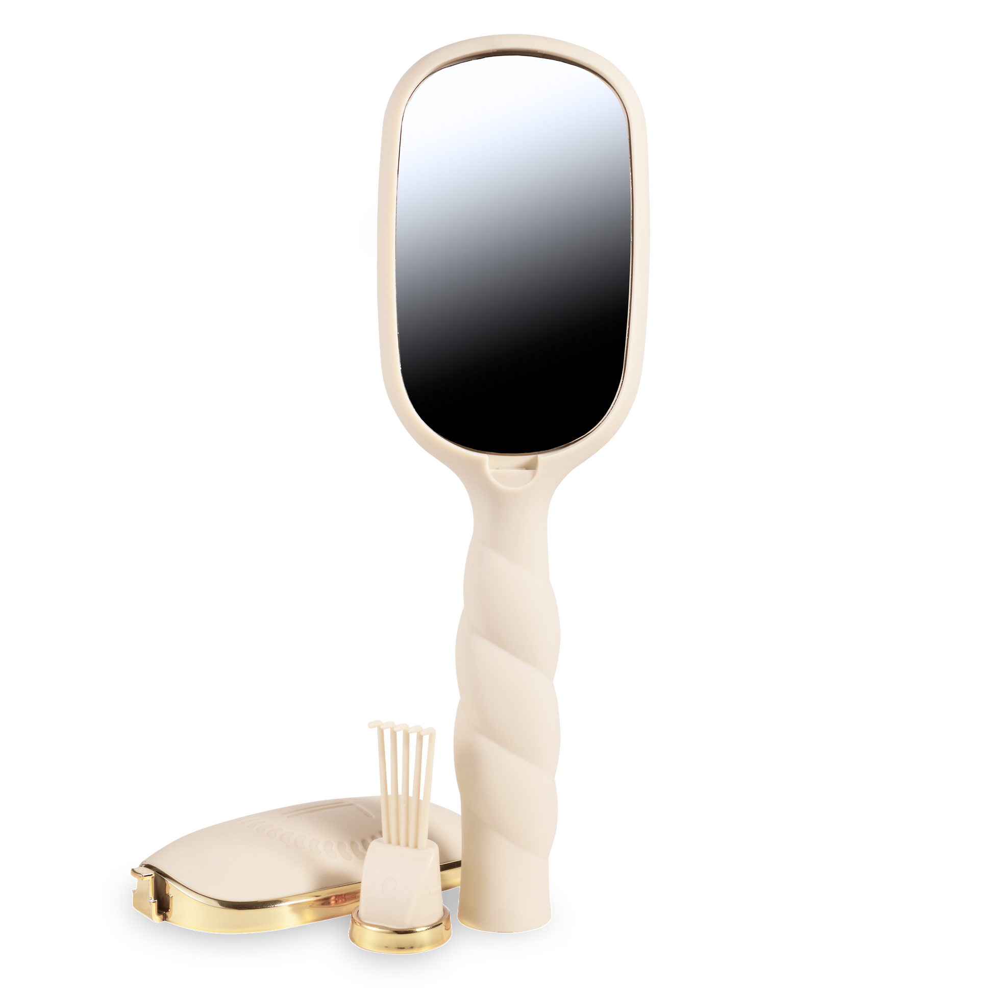 TELETIES - Detangler Hair Brush for Medium Hair - Tan - Shoppe3130