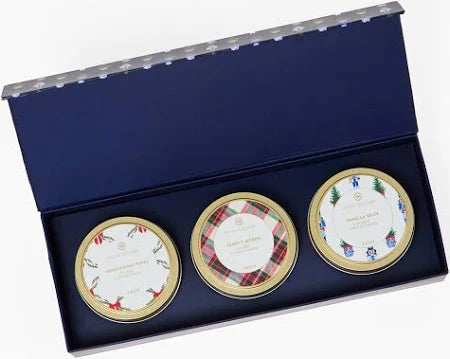 Nutcracker Scented Candle Trio Set