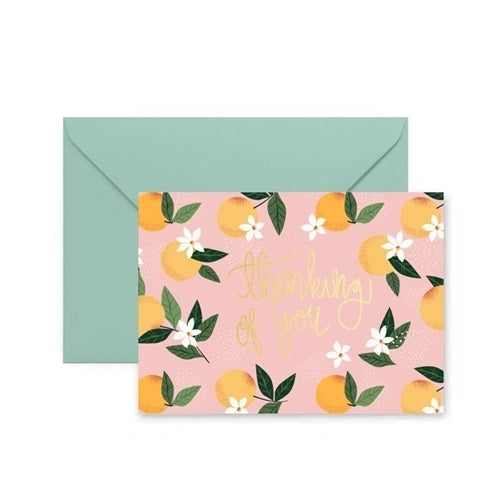 Thinking of You Oranges  Greeting Card